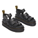 DR MARTENS DAMEN BLAIRE ATHENASANDALE - SIZE WOMEN 8 BLACK ATHENA - Like New