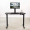 VIVO BLACK 43" X 24" INCH UNIVERSAL UNIVERSAL SOLID ONE-PIECE TABLE TOP - BLACK - Like New