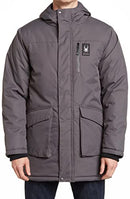SPYDER MEN'S PARKA JACKET - LARGE - POLAR - SPFGM113 - Scratch & Dent