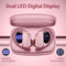 BMANI WIRELESS EARBUDS BLUETOOTH HEADPHONES 48HRS PLAY BACK SPORT - PINK - Like New