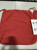 GOLD CREST CUSHION - RED - Brand New