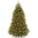 NATIONAL TREE COMPANY PRE-LIT ARTIFICIAL FULL CHRISTMAS TREE, 6.5 FEET - GREEN - Like New