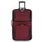 Travel Select Amsterdam Expandable Rolling Softside Luggage Burgundy 25 Inch Like New