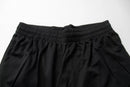 SQUARE METER MEN'S BASIC SOLID BREATHABLE ATHLETIC SHORTS - SIZE: MEN M - BLACK - Brand New