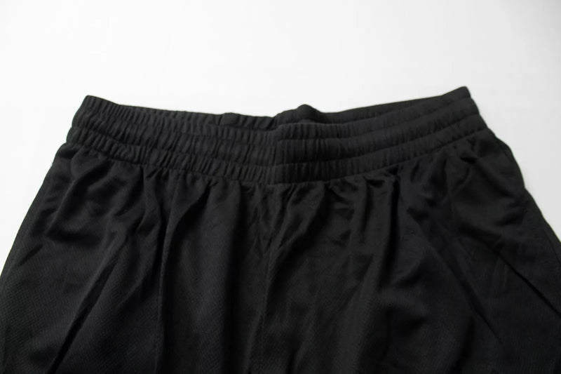 SQUARE METER MEN'S BASIC SOLID BREATHABLE ATHLETIC SHORTS - SIZE: MEN M - BLACK - Brand New