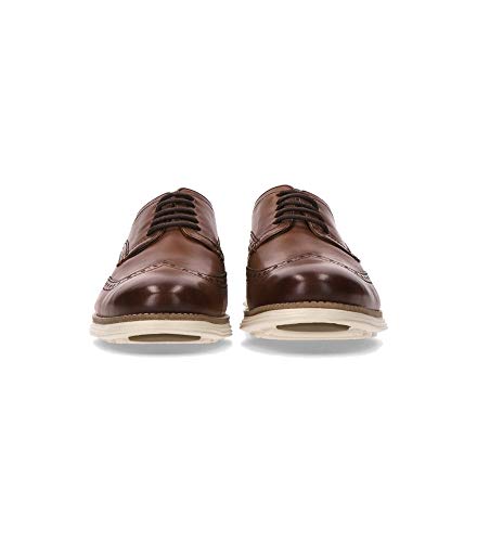 C26471 MEN'S COLE HAAN ORIGINAL GRAND SHORTWING OXFORD WOODBURY IVORY SIZE 10 - Like New