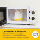 MEDALA MEDELA QUICK CLEAN MICROWAVE STERILIZER BAGS FOR BOTTLES 12 PACK - Brand New