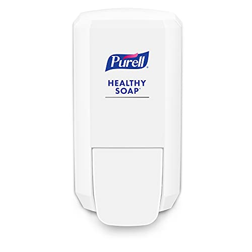 PURELL MANUAL HAND SOAP DISPENSER,  FOR 1000 ML, REFILLS (PACK OF 1) - WHITE - Like New