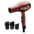RED PRO 3200 Turbo Pro Detangler AC Hair Dryer, 3 Heat/2 Speed BDP03 - RED - Like New