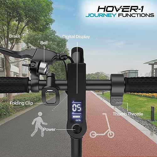 Hover-1 Journey Electric Scooter 14MPH, 16 Mile Range, 5HR Charge, LCD Display - Like New