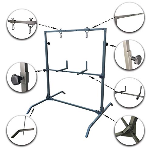 Highwild Archery Target Stand for Bag Targets Block Cube Foam - HOAT-S001 - Gray - Like New