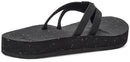 TEVA REFLIP STRAPPY LEATHER WOMEN'S SHOES - SIZE: WOMEN SIZE 7 (EU W38) - BLACK - Brand New