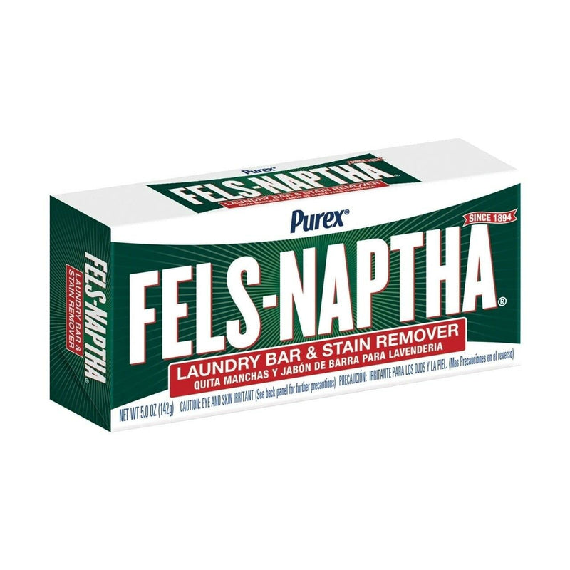 FELS NAPTHA PUREX FELS NAPTHA LAUNDRY BAR AND STAIN REMOVER 5.0 OZ FRESH SCENT - Brand New