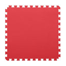 IncStores 7/8" Thick Reversible Eva Foam Exercise Mat - Red/Blue, 10 Tiles - Brand New