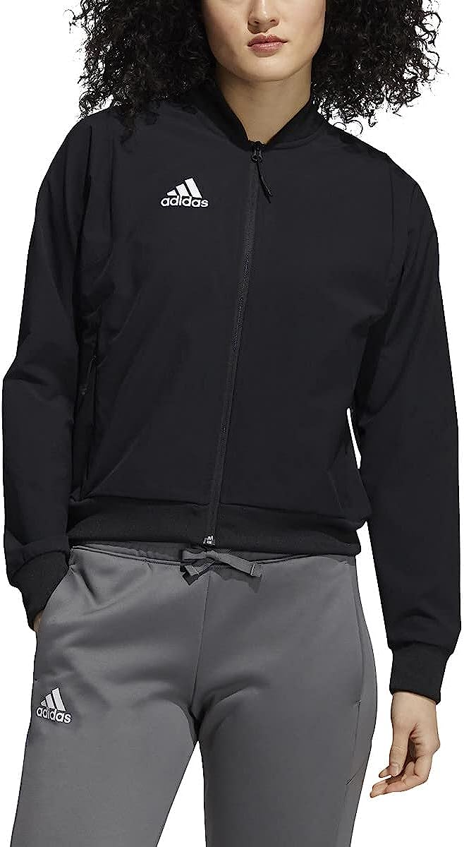 GP7955 Adidas Womens Sideline 21 Woven Bomber Jacket New