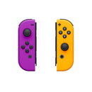 NINTENDO (L/R) WIRELESS CONTROLLERS NINTENDO SWITCH - NEON PURPLE/ NEON ORANGE - Like New