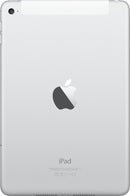 For Parts: APPLE IPAD MINI 4 128GB CELLULAR MK8E2LL/A SILVER -PHYSICAL DAMAGED-MOTHERBOARD