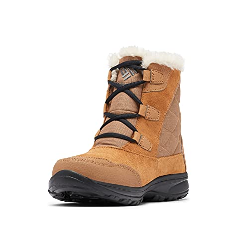 1862391288 Columbia Women's Ice Maiden Shorty Elk/Black Size 10.5 - Like New
