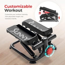 SUNNY HEALTH FITNESS MINI STEPPER ADJUSTABLE STEP HEIGHT SF-S0978SMART - BLACK - Like New