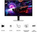 SAMSUNG 32" ODYSSEY OLED G8 G81SF 4K 240HZ GAMING MONITOR - SILVER - Like New