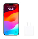 APPLE 20W USB-C POWER ADAPTER IPHONE CHARGER FAST CHARGING MHJA3AM/A - WHITE - Like New
