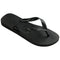 4000029 HAVAIANAS WOMEN'S CORE FLIP FLOPS BLACK SIZE: 11/12 - Like New