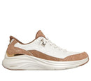 188065 SKECHERS MARTHA STEWART SLIP-INS COZY FIT FOAM, SIZE 6.5, TAN - Like New
