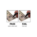 DRI-MARK SMART MONEY COUNTERFEIT BILL DETECTOR PEN, 3/PACK - BLACK - Brand New
