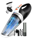 BRL Handheld Vacuum Cordless Brushless Brushless 12000PA H10 - White/Orange - Like New