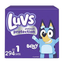 Luvs Size 1 Baby Diapers Platinum Protection 294 Count (Packaging May Vary) - Brand New