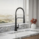 Kohler 23765-BL Tone Semi Professional Kitchen Sink Faucet Matte Black - Brand New