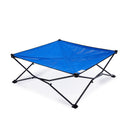 COOLAROO ON-THE-GO ELEVATED DOG BED FOLDABLE POP-UP TRAVEL DOG BED XL - BLUE - Like New