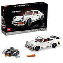 LEGO ICONS PORSCHE 911 COLLECTIBLE CAR MODEL KIT 10295 - WHITE - Like New