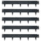 Sunnydaze 16.7' Steel Garden Edging for Landscaping 5-Pack HBM-666 Gray - Like New