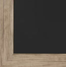 DESIGNOVATION BEATRICE CHALKBOARD 13"X23" MEMO BOARD - RUSTIC BROWN - Like New