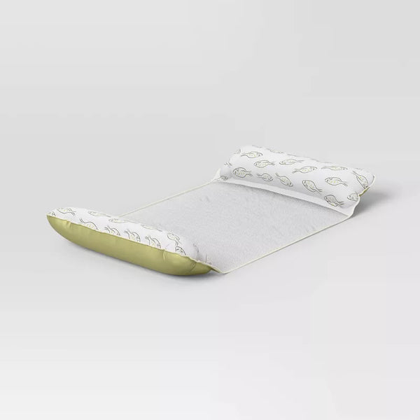 SUN SQUAD HAMMOCK FISH POOL LOUNGER - GREEN - Like New