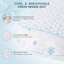 Sweetnight Cooling Pillows King Size Set of 2 Removable Cover COOLDOWN - Like New