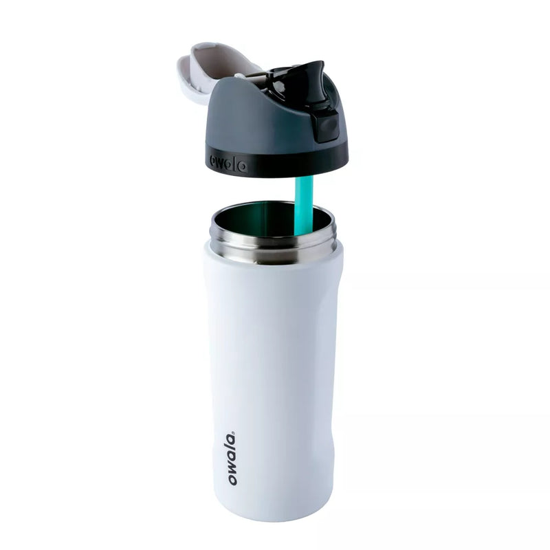 OWALA 16OZ KIDS' FREESIP STAINLESS STEEL WATER BOTTLE - SLEEK - Like New