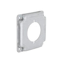 RACO 810C 30-50A RECEPTACLE 2.141-INCH DIAMETER 4-INCH SQUARE EXPOSED WORK COVER - Brand New