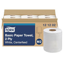 Tork Centerfeed Paper Towel White M2, High Absorbency, 6 x 610 Sheets, 121202 - Brand New