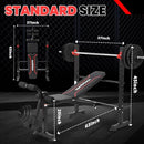 MAIDOMA STANDARD WEIGHT BENCH SET - VERMEIL - Like New