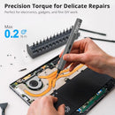 ATHNEVY 3.7V MINI PRECISION ELECTRIC SCREWDRIVER CORDLESS SCREWDRIVER - GRAY - Like New