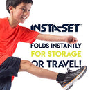 FRANKLIN SPORTS KIDS MINI SOCCER GOAL SET BACKYARD/INDOOR MINI NET 64019X -BLK - Like New