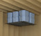 HYLOFT 00625 45" x 45" Overhead Steel Garage Storage System & Rack - Hammertone - Like New