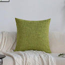 ZLWX LIFE Set of 4 Green Throw Pillow Covers Neutral Textured - Like New