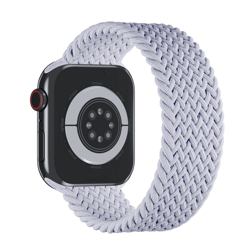 APPLE WATCH BAND BRAIDED SOLO LOOP 45MM, SIZE 10 - PURPLE FOG - Brand New