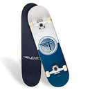 Flybar 31" Kids Skateboard, 7 Ply Maple Wood, Complete Skateboard - Block Navy - Brand New
