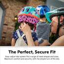 SCHWINN CLASSIC TODDLER AND BABY BIKE HELMET DIAL FIT EXTENDED, INFANT - PURPLE - Brand New