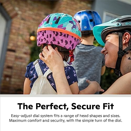 SCHWINN CLASSIC TODDLER AND BABY BIKE HELMET DIAL FIT EXTENDED, INFANT - PURPLE - Brand New