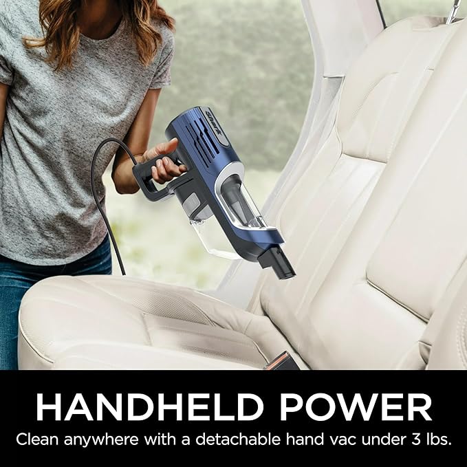Shark Ultralight Pet Pro Corded Stick Vacuum - Missing Accessories - BLUE - Like New